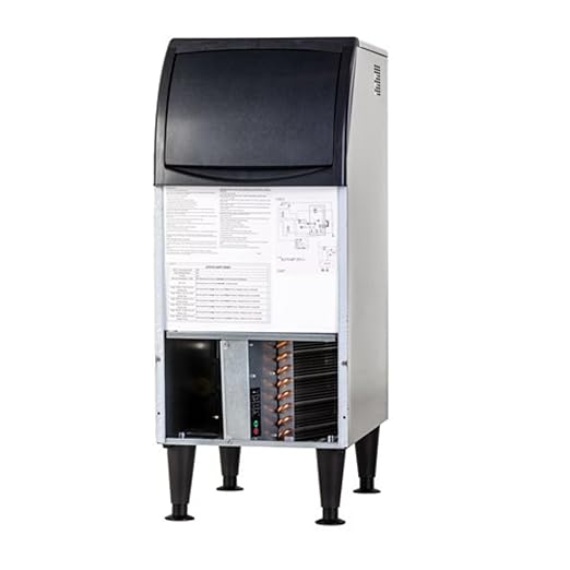 Scotsman UF0915A-1 15-Inch Air-Cooled Flake Undercounter Ice Maker Machine with 36 lb. Storage Capacity, 96 lbs/Day, 115v, NSF