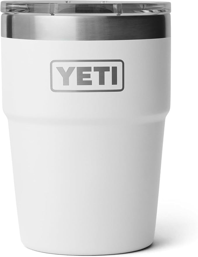 YETI Rambler 16 oz Stackable Tumbler, Vacuum Insulated, Stainless Steel with MagSlider Lid | Stackable, Stackable, Vacuum Insulated, MagSlider Lid, MagSlider Lid, Vacuum Insulated
