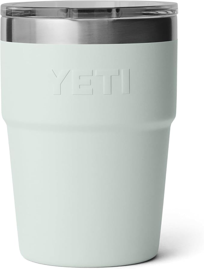 YETI Rambler 16 oz Stackable Tumbler, Vacuum Insulated, Stainless Steel with MagSlider Lid | Stackable, Stackable, Vacuum Insulated, MagSlider Lid, MagSlider Lid, Vacuum Insulated