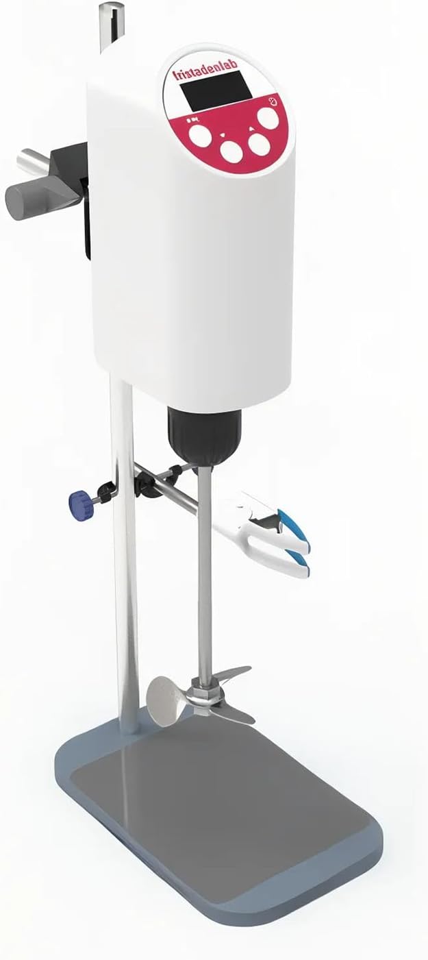 Fristaden Lab Overhead Stirrer | Digital | Most Powerful Lab Mixer In Its Class | 20 L Capacity | USA Company