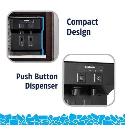 Countertop Commercial Nugget Ice Maker by Scotsman