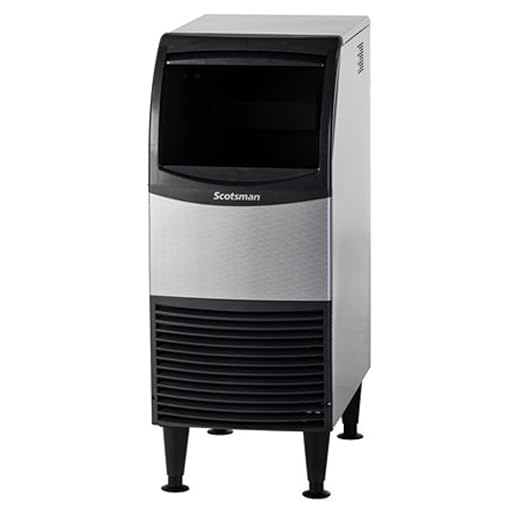 Scotsman UN0815A-1 15-Inch Air-Cooled Nugget Undercounter Ice Maker Machine with 36 lb. Storage Capacity, 79 lbs/Day, 115v, NSF