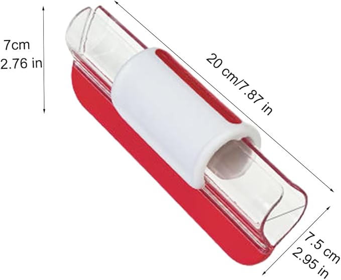 Grape Cutter Tomato Slicer, Multi-Function Small Fruit Cutter Kitchen Accessories Cake Decoration Tool Cherry Slicer(COLOR:red)