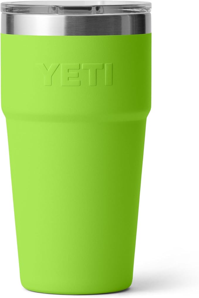 YETI Rambler 20 oz Stackable Tumbler, Stainless Steel, Vacuum Insulated with MagSlider Lid
