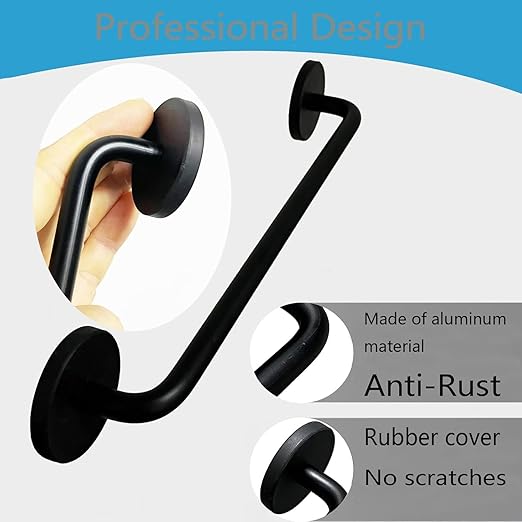 AUXPhome Under the Table Plastic Trash Bag Holder for Desk, Magnetic Grocery Bag Holder for RV,Camping, Picnics, Dorm Room Office etc - Very Suitable for Manual/Sewing use. - No Assembly, no Drilling