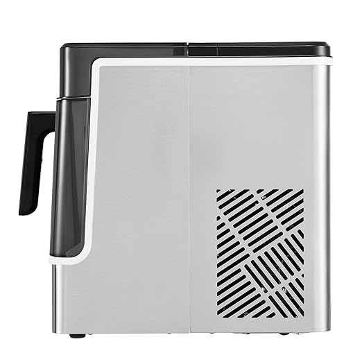 VEVOR Ice Cube Maker Countertop, 32 Cubes Ready in 15 Mins, 50lbs/24h Self-Cleaning Portable Ice Maker with Convenient Ice Transfer, 3 Sizes Ice Cube Maker Machine for Home Kitchen Office Party