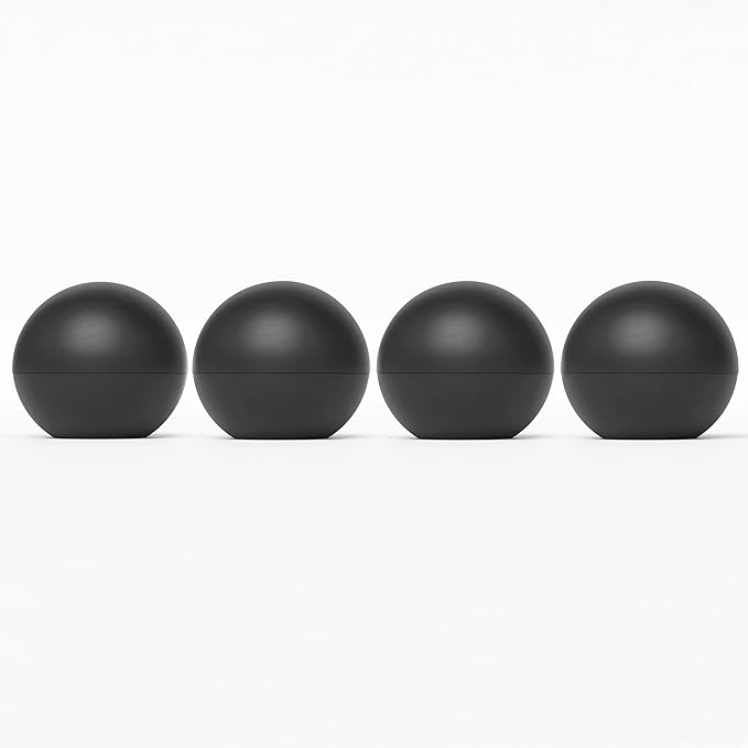 Round Ice Cube Molds – Large Whiskey Ice Ball Maker | BPA-Free Silicone Sphere Mold for Bourbon Cocktails Scotch & Home Bar | Slow-Melting Ice Balls