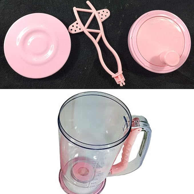 Pancake Batter Dispenser, 2 in 1 Batter Blend Mixer and Dispenser, Batters Dispensers Hand Blender Stirring Mixer Separator, Pancake Baking Cupcakes Waffle Muffin Mix Crepes Cake Maker with Measuring