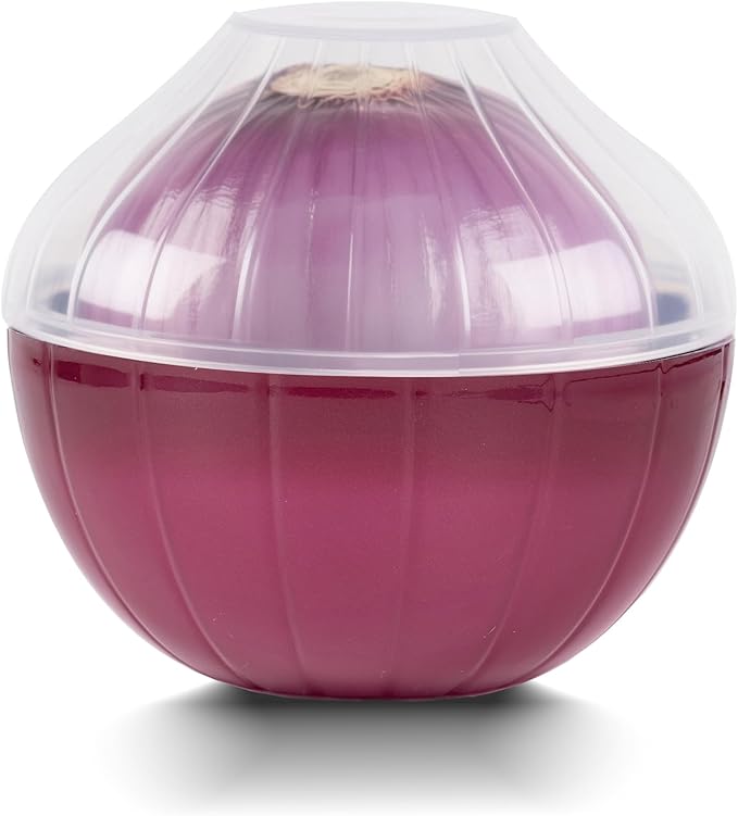 Onion Storage, Avocado Saver Keeper, Reusable Tomato Lemon Holder Storage Container (Onion Saver)