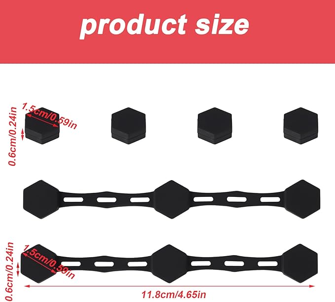 2 Sets Air Fryer Magnet Silicone Buckle, Air Fryer Liner Magnets for Holding Parchment Paper Magnetic Holders Accessories for Preventing Disposable Paper to Burn (Black)