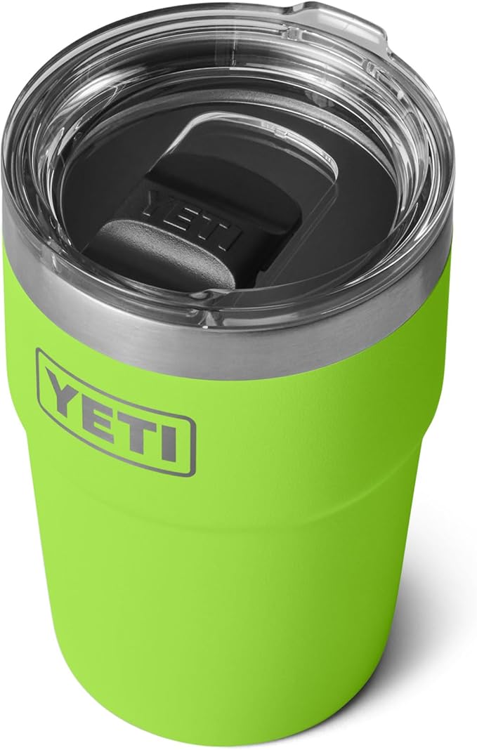 YETI Rambler 16 oz Stackable Tumbler, Vacuum Insulated, Stainless Steel with MagSlider Lid | Stackable, Stackable, Vacuum Insulated, MagSlider Lid, MagSlider Lid, Vacuum Insulated