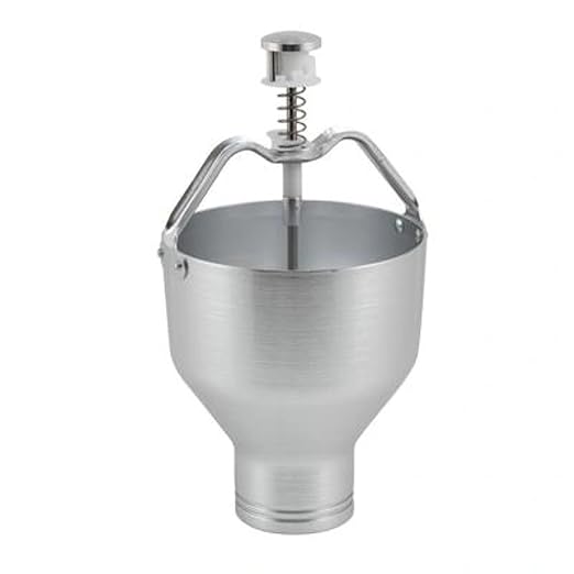 FSE AF30W Economy Stainless Steel Pancake Dispenser, 13" Heavy Duty Pancake Dispenser with Portion Control Dial, 8 Settings from 1/2 oz. to 3 oz., Easy to Clean Design