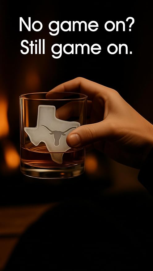 TEAM ICE - Texas Silicone Ice Cube Tray - Large Silicone Ice Cube Mold for Whiskey & Cocktails, Durable Ice Tray for Game Day Drinks, College Logo Ice Mold for Fans & Tailgate Parties