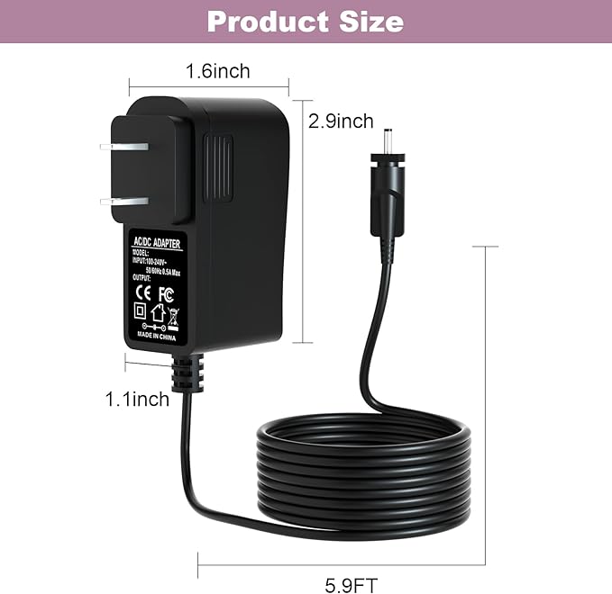 Charger for Ninja Blast Max Portable Blender Compatible with Ninja Blast Max BC251 Portable Blender Power Adapter Cord