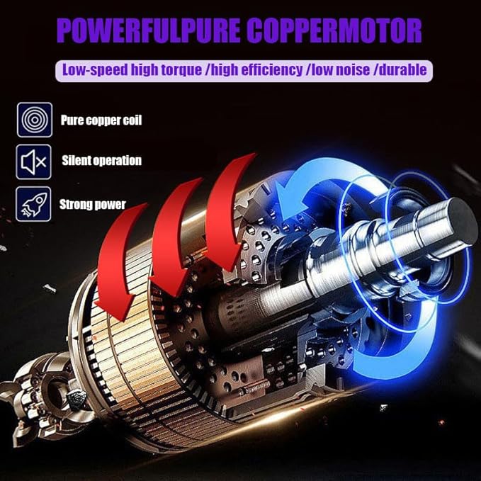 Electric Stirrer,Automatic Pot Stirrer Mixer,Automatic Mixer Machine,with 4-Blade Scraper for Soup,Chili, Sauce, Beverage,Jam and Porridge 25L