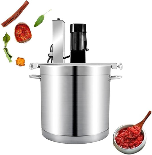 Automatic Pot Stirrer for Cooking,Commercial Automatic Food Mixer,Electric Jam Mixer,Stirring Speed Adjustable,for Soup Chili Sauce Beverage Jam Porridge,90L