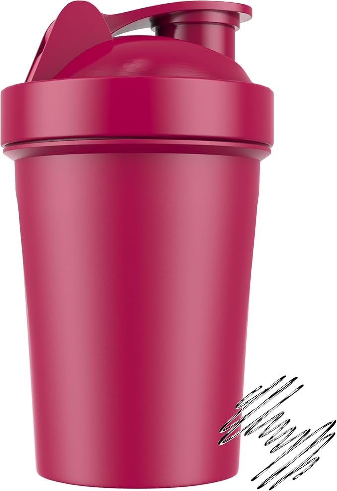 JEELA SPORTS 5 PACK Protein Shaker Bottles for Protein Mixes -20 OZ- Dishwasher Safe Shaker Cups for Protein Shakes - Shaker Cup for Blender Protein Shaker Bottle for Shakes Protein Shake Blender