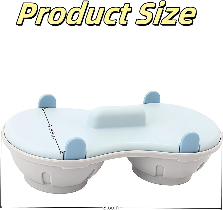 2Cavity Durable Egg Poacher, Edible Silicone Double Drain Cups Microwave Egg Cooker, Kitchen Cooking Gadgets for Home Chefs/Cooking Enthusiasts