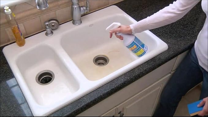 GP66 Green Miracle Cleaner Rose Scented New from Supersize (1, 32 oz.) All Purpose Cleaner Spray Kitchen Cleaner Bathroom Cleaner Degreaser and More