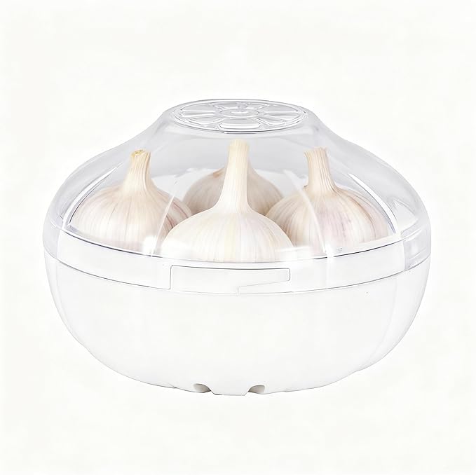 Onion Storage, Avocado Saver Keeper, Reusable Tomato Lemon Holder Storage Container (Garlice Saver)
