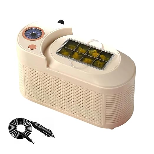 Portable Countertop Ice Maker Semiconductor Miniature Car Electric Making Machine for Home Kitchen or Camping Desktop Maker for Home