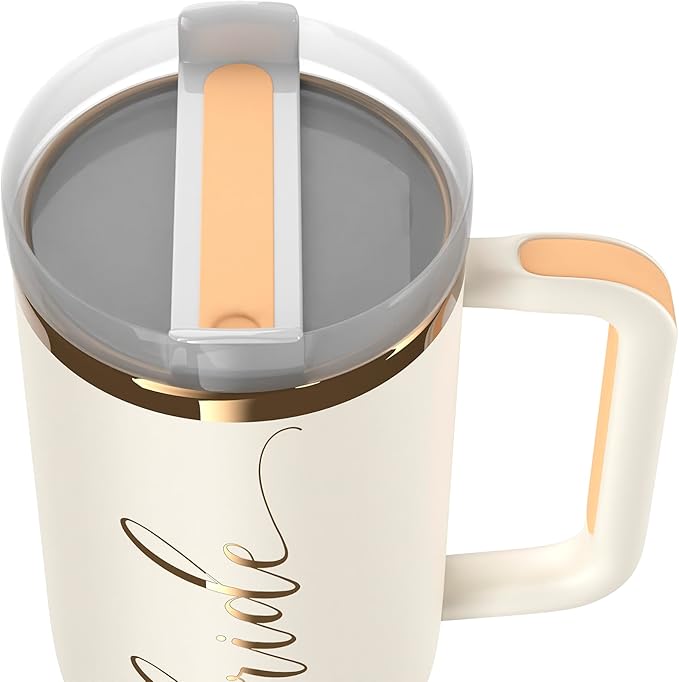 Heather & Willow Bride to Be Coffee Tumbler with Lids and Straws | 40 oz Mason Jar Cups & Iced Coffee Cup | Bridesmaid Proposal Gifts, Bridal Shower, Bachelorette Party Supplies & Bride Tribe