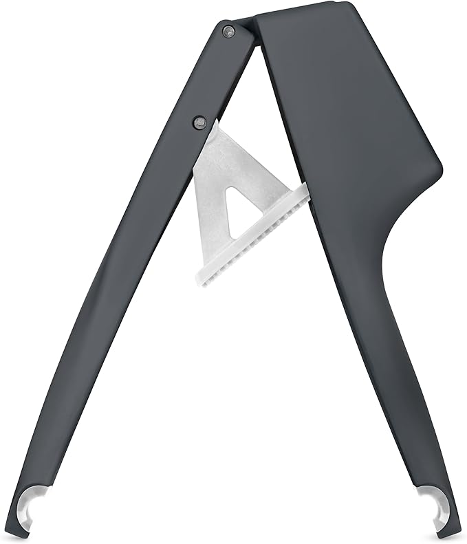 Culinare Garlic Press – Ergonomic Garlic Crusher with Large Chamber for Multiple Cloves – Easy to Use Ginger Mincer – Powerful Stainless Steel Crushing Action – Dishwasher Safe, 2-Year Guarantee