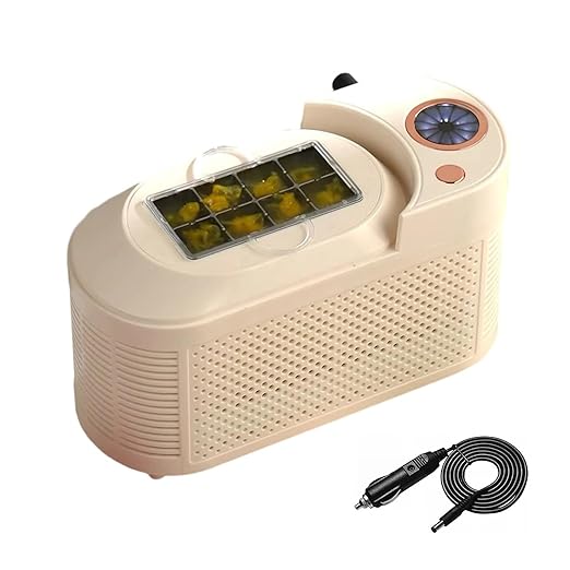 Portable Countertop Ice Maker Semiconductor Miniature Car Electric Making Machine for Home Kitchen or Camping Desktop Maker for Home