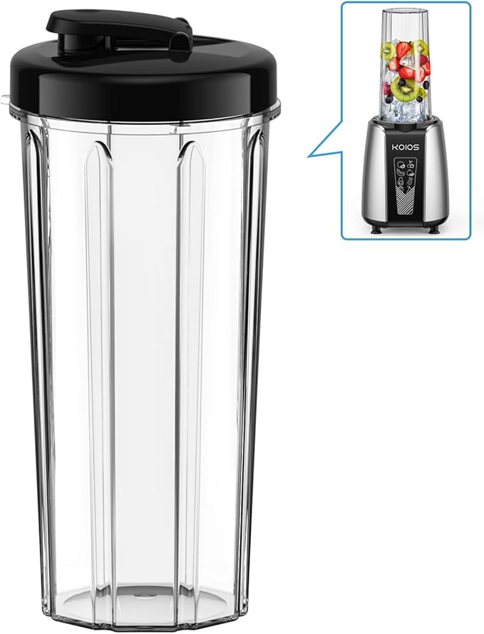 KOIOS BL309B Smoothie Blender 22Oz Blender Big Cups