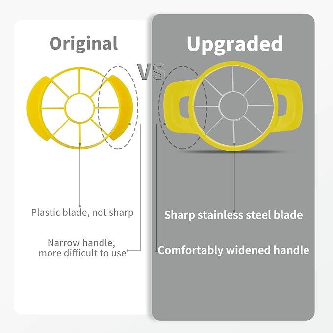 OOKUU Pineapple Corer Cutter, Stainless Steel Fruit Peeler Slicer - Upgraded, Reinforced Thicker Blade, Core Remover with Measure Mark, Kitchen Tool for Diced Pineapple Rings