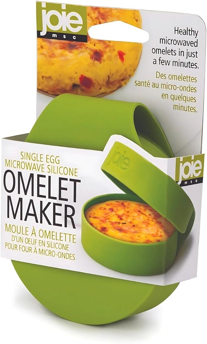Joie ASDA Single Egg Microwave Omelet Maker - Quick & Easy Egg Cooking Tool