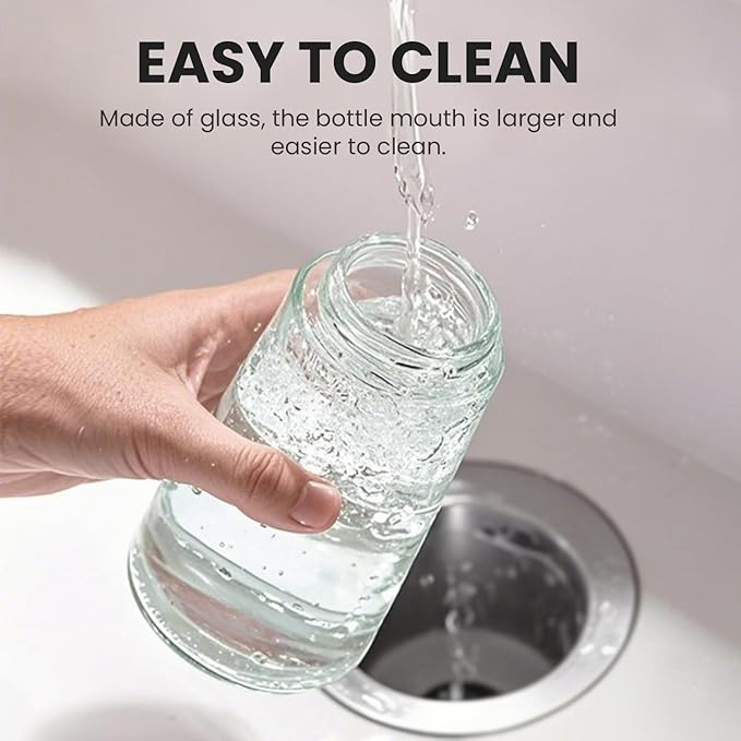 2-in-1 Oil Spray Bottle for Kitchen, Glass Olive Oil Sprayer and Pourer, Non-Stick, No Drip, Fine Mist Dispenser