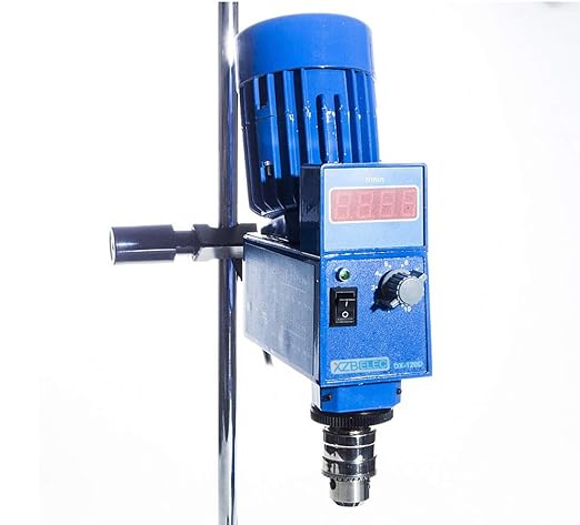 20L Electric Overhead Stirrer Mixer 2000RPM Digital Lab Mixer Blender Variable Speed Electric Overhead Mixer (Overhead Stirrer 20L)