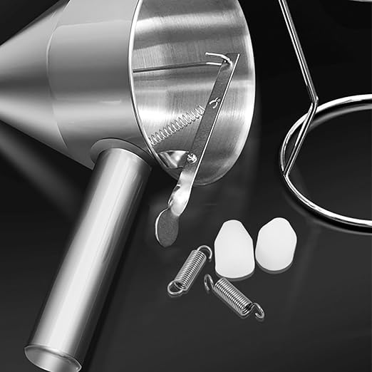 Funnel Spring Replacement Kit for Pancake Batter Dispenser and Octopus Balls Maker 0.66 Inch Stopper Parts for Kitchen Syrup Funnel Repair