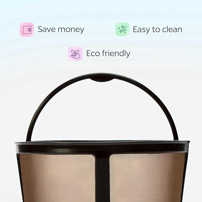 Reusable Keurig K-Duo Coffee Filter for Keurig Hot & Iced (Gen 2), K-Duo, K-Duo Essential Brewers Only - Carafe Basket Permanent Coffee Filters for Keurig K Duo Coffee Makers