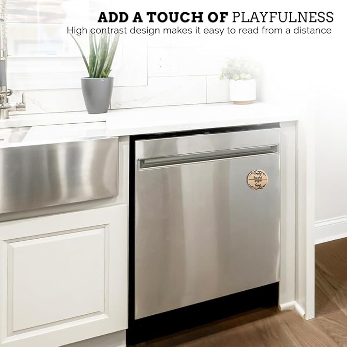 Funny Dishwasher Magnet Clean Dirty Sign, Kitchen Organization and Storage, Clean Dirty Magnet for Dishwasher, First Apartment Must Haves, New Home Essentials, Farmhouse Kitchen Decor and Accessories