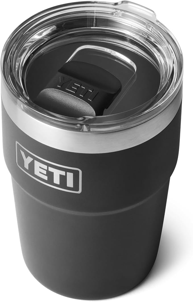 YETI Rambler 16 oz Stackable Tumbler, Vacuum Insulated, Stainless Steel with MagSlider Lid | Stackable, Stackable, Vacuum Insulated, MagSlider Lid, MagSlider Lid, Vacuum Insulated