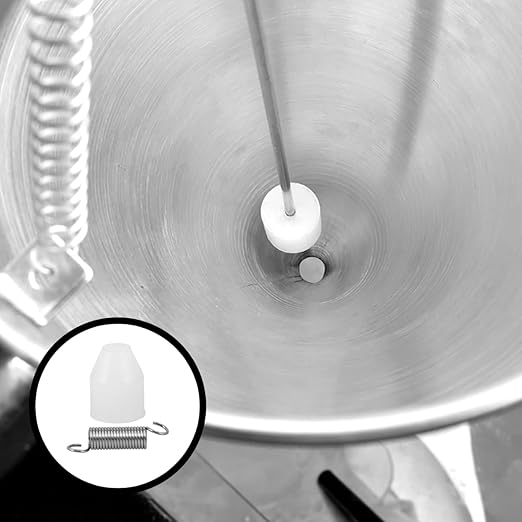 Funnel Spring Replacement Kit for Pancake Batter Dispenser and Octopus Balls Maker 0.66 Inch Stopper Parts for Kitchen Syrup Funnel Repair