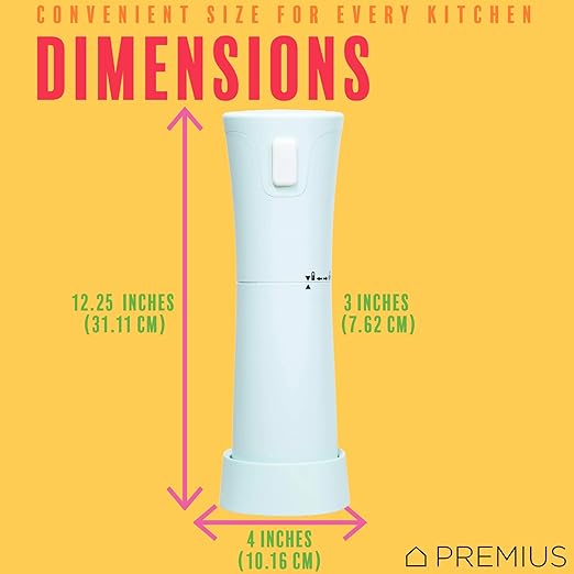Cordless Shaved Ice Maker By PREMIUS – Lightweight, Rechargeable, Bonus Recipe Book, Resting Stand – Caribbean Shaved Ice! USB Cord Included – Up to 40 Snow Cones Per Charge! No Molds Needed! (Mint)