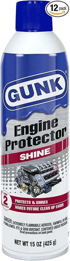 GUNK CEB1-12PK 'Engine Brite' Engine Protector - 15 oz., (Case of 12)