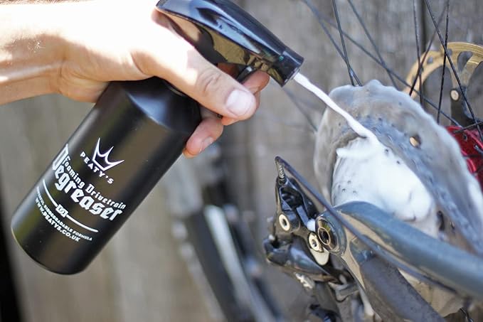 Peaty's Foaming Drivetrain Degreaser- High Strength Biodegradable Bicycle Cassette and Chain Cleaner, 500ml / 16.9 oz