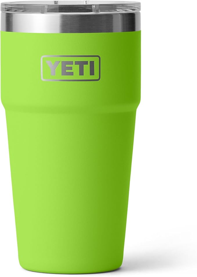 YETI Rambler 20 oz Stackable Tumbler, Stainless Steel, Vacuum Insulated with MagSlider Lid