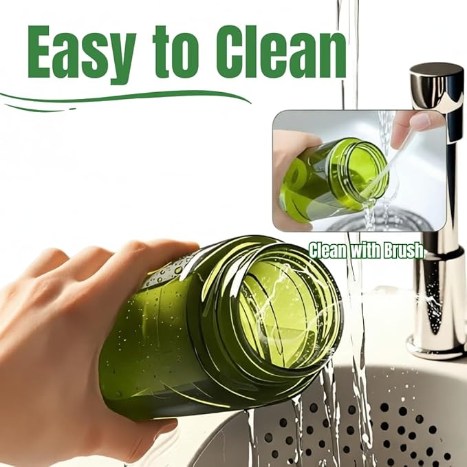 2-in-1 Olive Oil Sprayer,Olive Oil Dispenser for cooking,16oz Light Blockage Dark Oil Sprayer,2pcs grilling spray bottle,oil dispenser & sprayer bottle,oil sprayer fine mist for Salad/BBQ