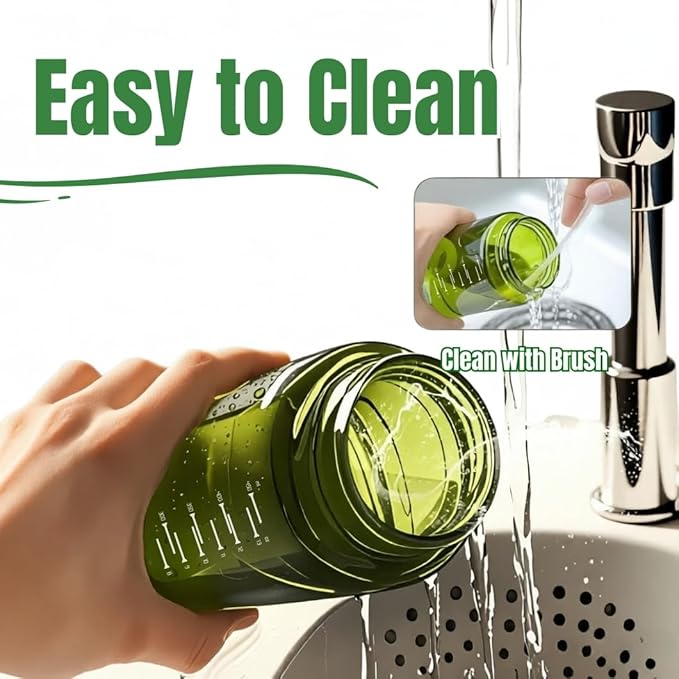 2 in 1 Olive Oil Dispenser and Sprayer,Kitchen oil dispenser bottle with measurement markings,16oz Light Blockage Dark Oil Sprayer,2pcs grilling spray bottle,oil sprayer fine mist for Salad