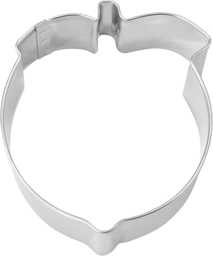 R&M Fruit Cookie Cutter 6-Piece Gift Set - Includes Lemon, Cherry, Pineapple, Watermelon, Peach, Strawberry Cookie Cutter with Recipe Card - Steel