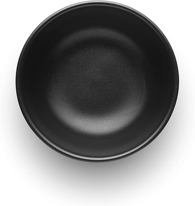 Eva Solo | Nordic Kitchen Bowl 0.15l Ø10cm | Dishwasher & Microwave Safe | Black Stoneware | Danish Design & Functionality | Tools Kitchen Gadgets & Accessories