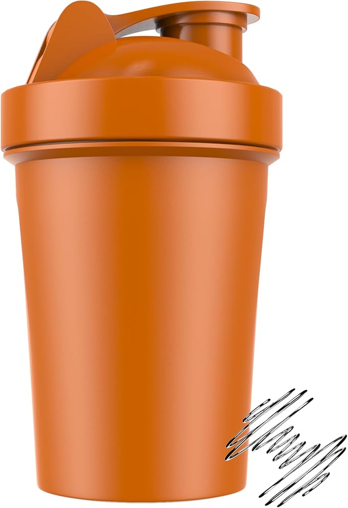 JEELA SPORTS 5 PACK Protein Shaker Bottles for Protein Mixes -20 OZ- Dishwasher Safe Shaker Cups for Protein Shakes - Shaker Cup for Blender Protein Shaker Bottle for Shakes Protein Shake Blender