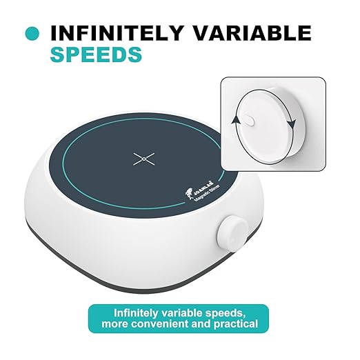 JOANLAB Mini Stir Plate Magnetic Lab Stirrer with Stir Bar,Magnetic Mixer 3000ml