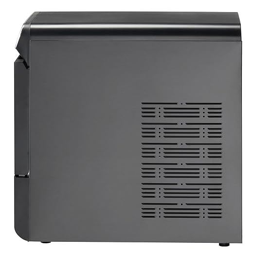 VEVOR Nugget Ice Maker, 37lbs/24H, with Self Cleaning, with Ice Scoop and Basket, Stainless Steel Ice Machine with Convenient Ice Transfer for Home Kitchen Office