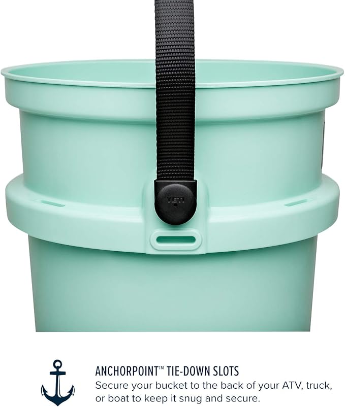 YETI Loadout 5-Gallon Bucket, Impact Resistant Fishing/Utility Bucket